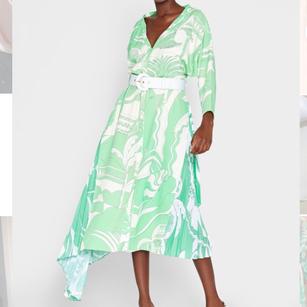 Emilio Pucci Asymmetric Shirt Dress